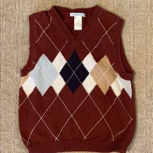 Janie and Jack argyle sweater vest 4